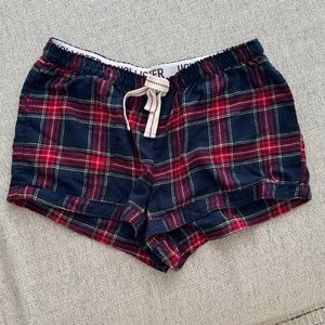 Plaid sleep shorts | Hollister